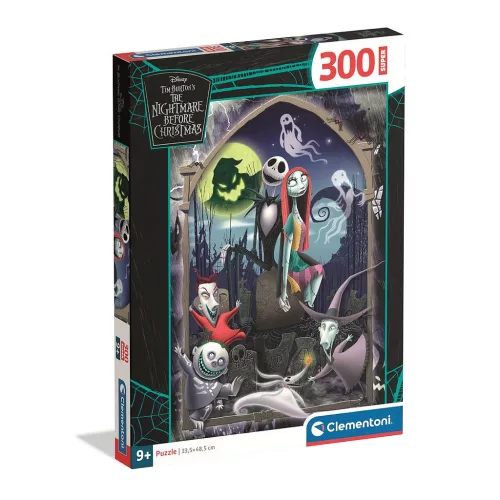Karácsonyi lidércnyomás Cemetery 300 db-os puzzle Clementoni