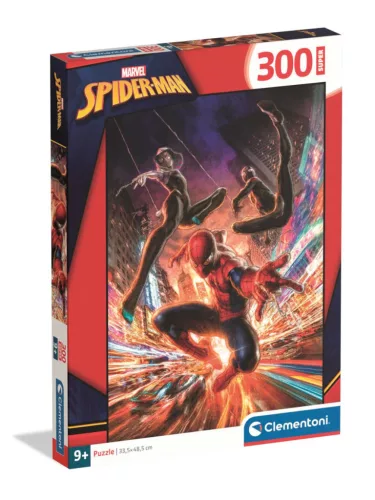 Pókember Multiverse Action 300 db-os puzzle Clementoni