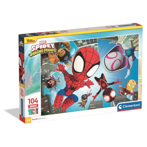Pókember Spidey 104 db-os maxi puzzle Clementoni