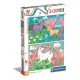 Unikornis Believe 2x20 db-os puzzle Clementoni