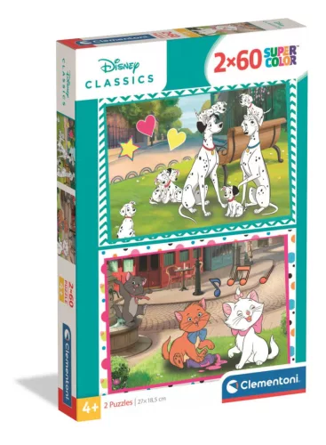 Disney Classics Love 2x60 db-os puzzle Clementoni