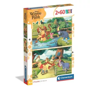 Disney Micimackó Funny Day 2x60 db-os puzzle Clementoni