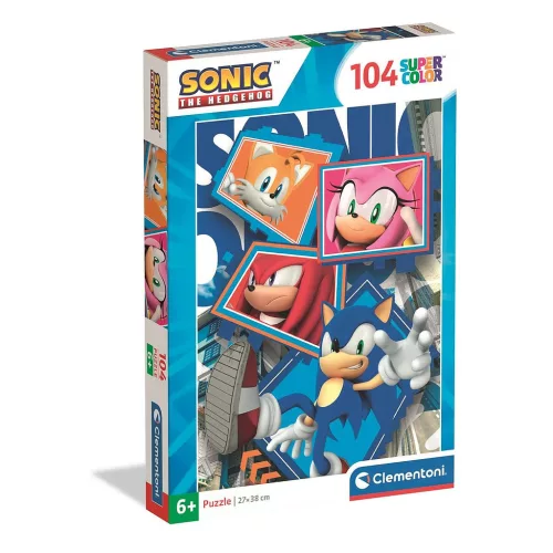 Sonic a sündisznó Action 104 db-os puzzle Clementoni