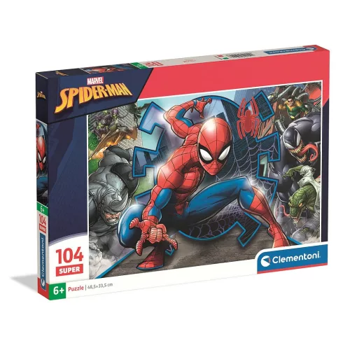 Pókember Action 104 db-os puzzle Clementoni