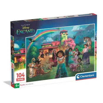 Disney Encanto Casita Colorful 104 db-os puzzle Clementoni