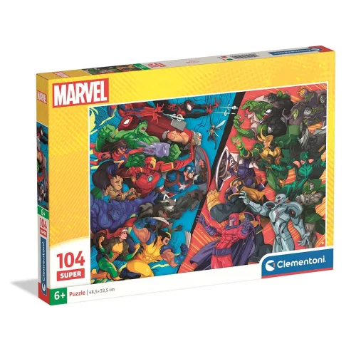 Marvel VS Villains Fight 104 db-os puzzle Clementoni