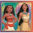 Disney Hercegnők Portrait 3x48 db-os puzzle Clementoni