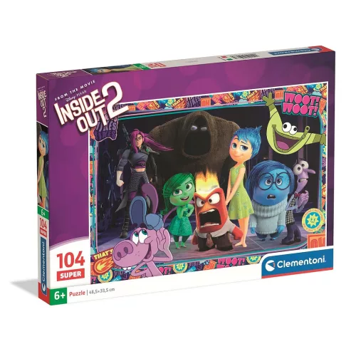 Disney Agymanók Brain Team 104 db-os puzzle Clementoni