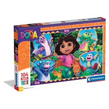 Dóra, a felfedező Journey 104 db-os maxi puzzle Clementoni