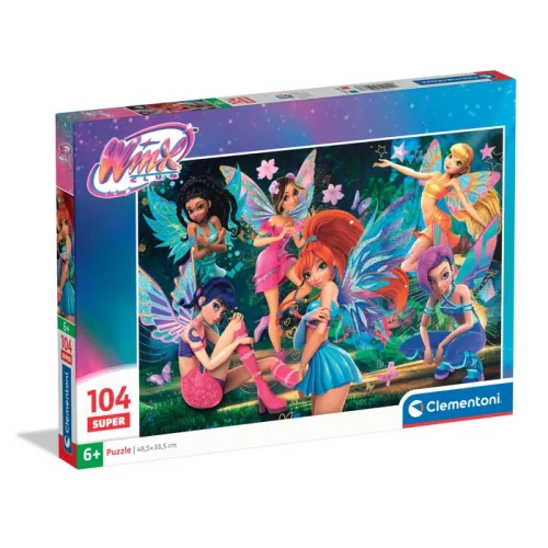 Winx Club Mystical 104 db-os Super puzzle Clementoni