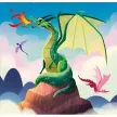 Fantasztikus lények Magic 3x48 db-os puzzle Clementoni