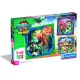 Mancs Őrjárat Dino Movie 3x48 db-os puzzle Clementoni