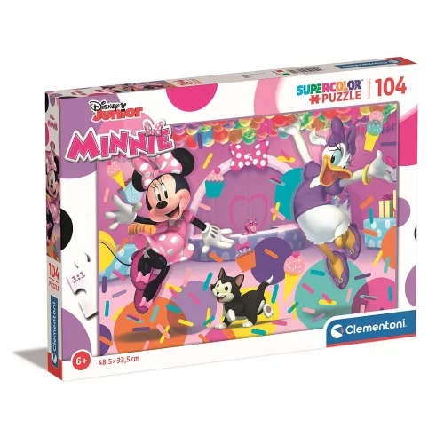 Disney Minnie Confetti Party 104 db-os puzzle Clementoni