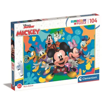 Disney Mickey Splash 104 db-os puzzle Clementoni