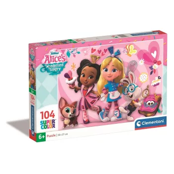   Disney Alice Csodaország cukrászdája Baking 104 db-os puzzle Clementoni