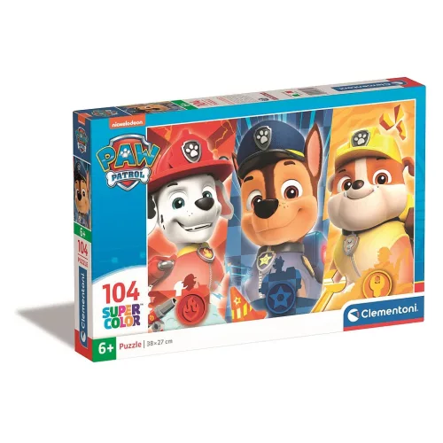 Mancs Őrjárat Hero Guys 104 db-os puzzle Clementoni