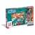 Hupikék törpikék Village 3x48 db-os puzzle Clementoni