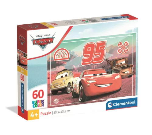 Disney Verdák Racing Team 60 db-os puzzle Clementoni