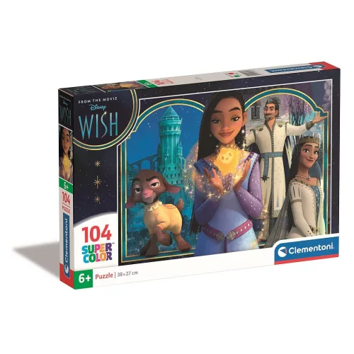 Disney Kívánság Magic 104 db-os puzzle Clementoni