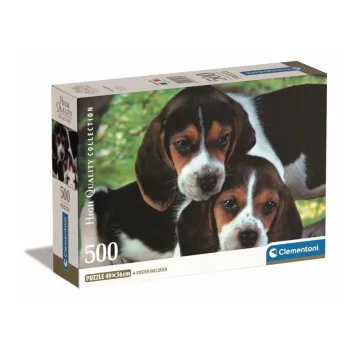Kutyás Beagles Together 500 db-os puzzle Clementoni