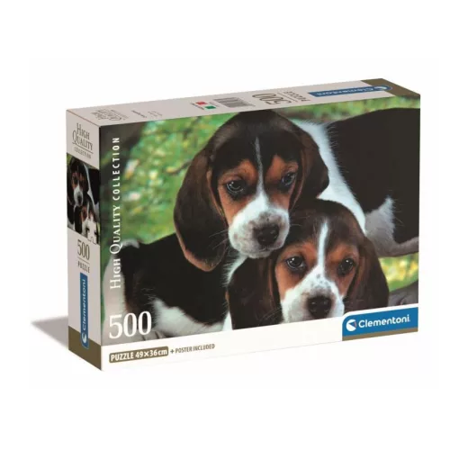 Kutyás Beagles Together 500 db-os puzzle Clementoni