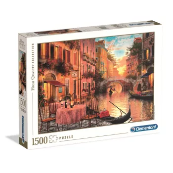 Velence Canal 1500 db-os puzzle Clementoni