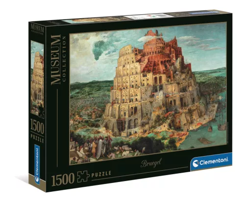 Művészet Babel Tower 1500 db-os puzzle Clementoni