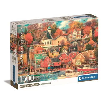 Kikötő Good Times 1500 db-os Compact puzzle Clementoni