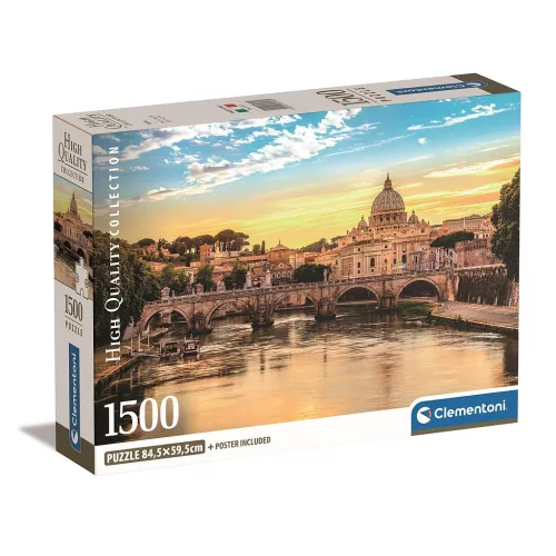 Olaszország Rome 1500 db-os Compact puzzle Clementoni