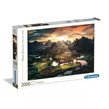 Kína View 2000 db-os puzzle Clementoni