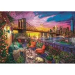 New York Balcony Sunset 3000 db-os puzzle Clementoni