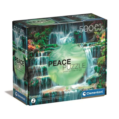 Vízesés Flow 500 db-os Peace puzzle Clementoni