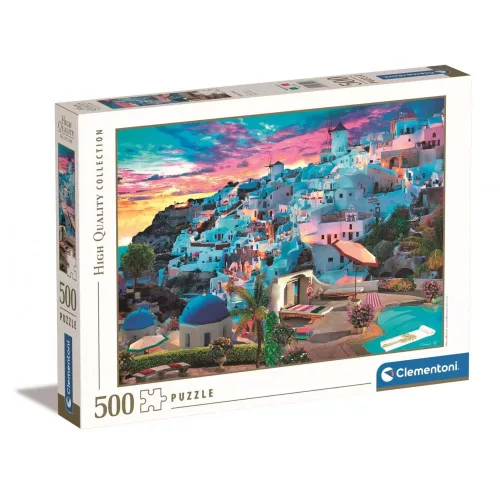 Görögország Colorful View 500 db-os puzzle Clementoni