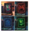 Stranger Things Upside Down 520 db-os puzzle LED-es keretben Clementoni