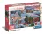 Karácsonyi Train 500 db-os Compact puzzle Clementoni