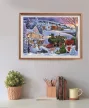 Karácsonyi Train 500 db-os Compact puzzle Clementoni