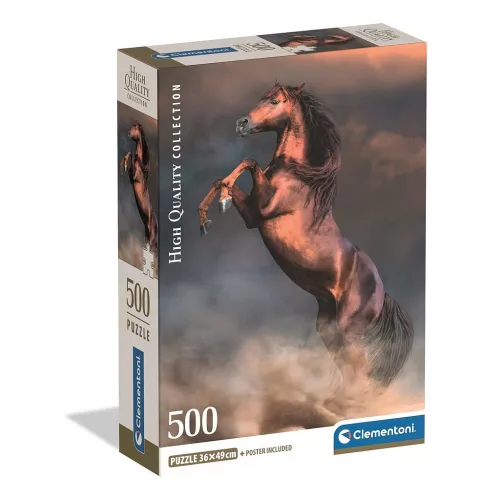 Lovas Wild Stallion 500 db-os Compact puzzle Clementoni