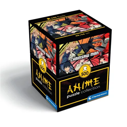 Chainsaw Man Devil Hunter 500 db-os Cube puzzle Clementoni