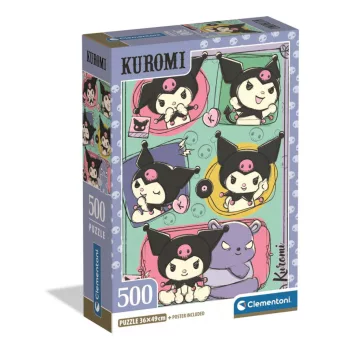 Hello Kitty Kuromi 500 db-os Compact puzzle Clementoni