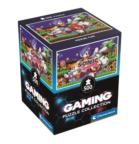 Sonic a sündisznó 64 Bit 500 db-os Cube puzzle Clementoni