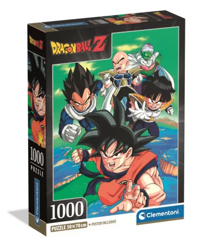 Dragon Ball Final Flashpoint 1000 db-os Compact puzzle Clementoni