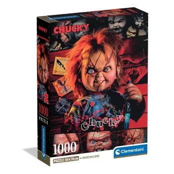 Chucky Crazy 1000 db-os Compact puzzle Clementoni
