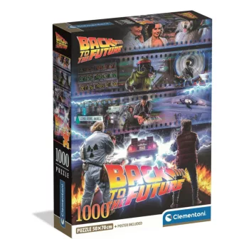 Vissza a jövőbe Time 1000 db-os Compact puzzle Clementoni
