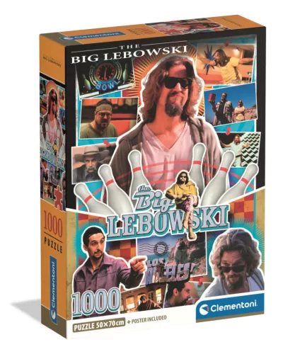 A nagy Lebowski The Dude 1000 db-os Compact puzzle Clementoni