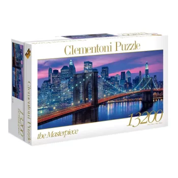 New York Brooklyn Bridge 13200 db-os puzzle Clementoni
