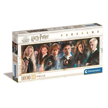 Harry Potter Contrary 1000 db-os panoráma puzzle Clementoni