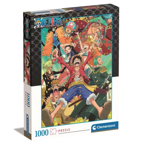 One Piece Treasure Hunt 1000 db-os puzzle Clementoni
