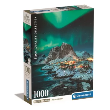 Norvégia Lofoten 1000 db-os Compact puzzle Clementoni