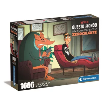   A világ ellen Dr Armadillo 1000 db-os Compact puzzle Clementoni