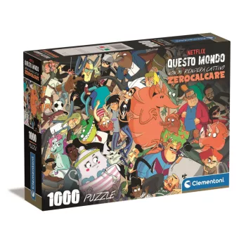 A világ ellen Chaos 1000 db-os Compact puzzle Clementoni